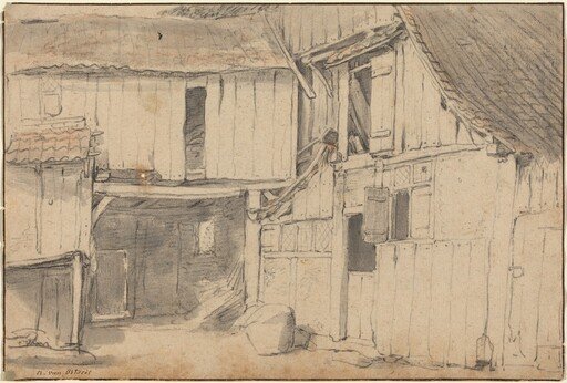 Interior of a Courtyard