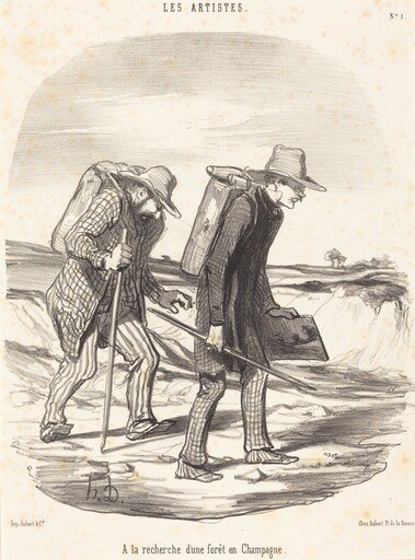 A la recherche d'une forêt en Champagne (In Search of a Forest in Champagne)