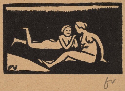 Bathers on the Grass (Baigneuses étendues sur l'herbe)