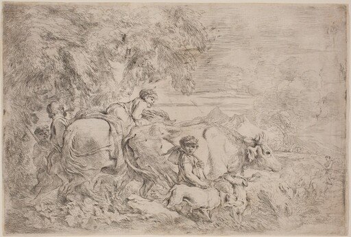 Shepherds Following Their Flock