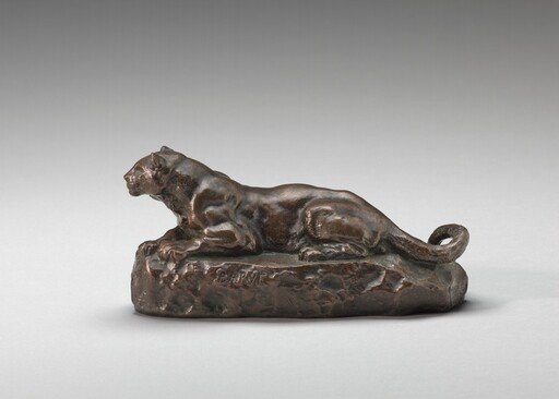 Reclining Tunisian Panther