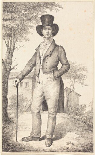 The Senior Government Auditor Rudolf Schadow (The Artist's Brother)
