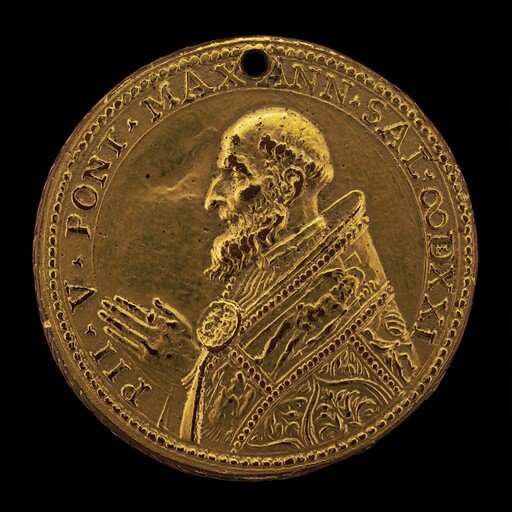 Pius V (Antonio Ghislieri, 1504-1572), Pope 1566 [obverse]