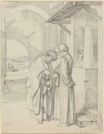Peter Paying the Temple Tax
