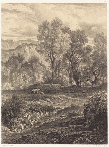 Landscape with Sheep