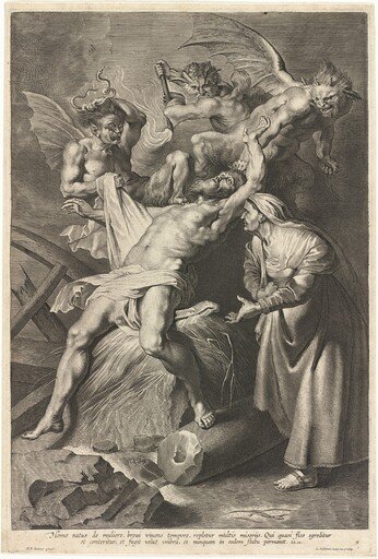 Job Tormented by Demons and Abused by His Wife