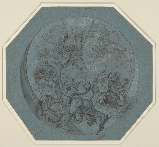 Saint Michael Defeating Heresy and Satan