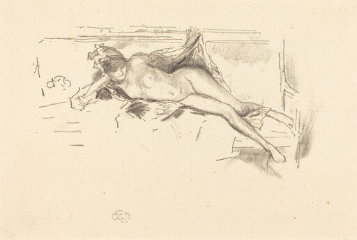 Nude Model, Reclining