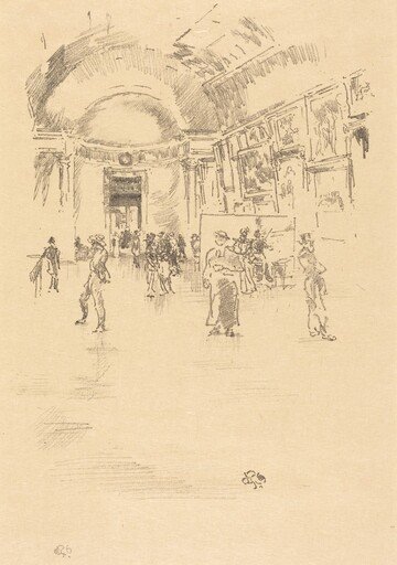 The Long Gallery, Louvre