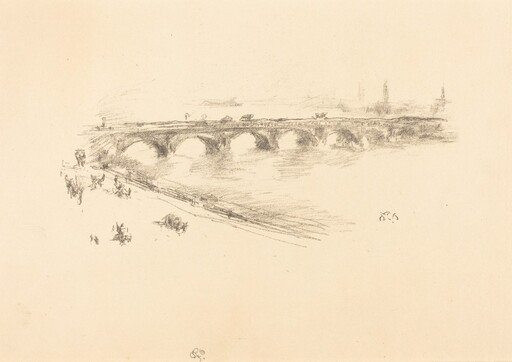 Evening, Little Waterloo Bridge