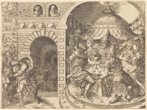 Pharaoh and the Plague of Frogs