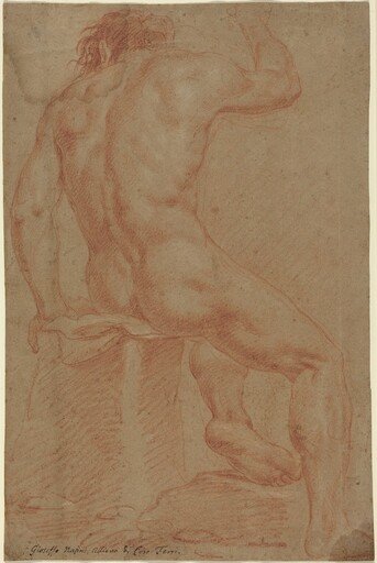 Nude Male Figure [recto]