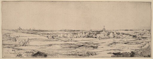 Landscape with a View toward Haarlem (The Goldweigher's Field)
