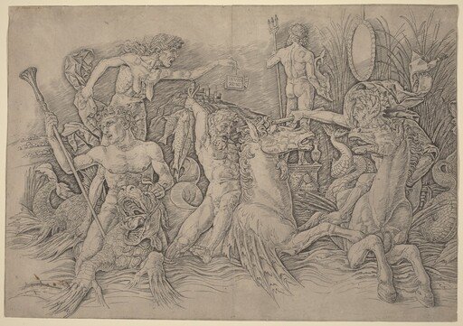 Battle of the Sea Gods [left half]