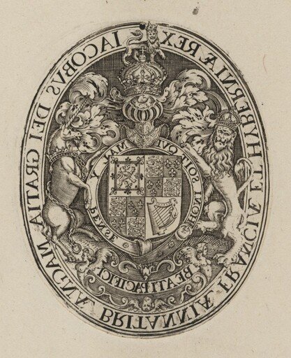 Shield of James I [bottom half]