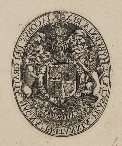 Shield of James I [bottom half]