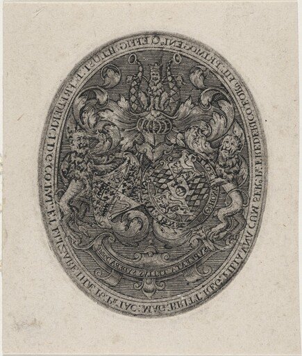 Shields of Frederick V, Elizabeth, and  Prince Frederick Henry