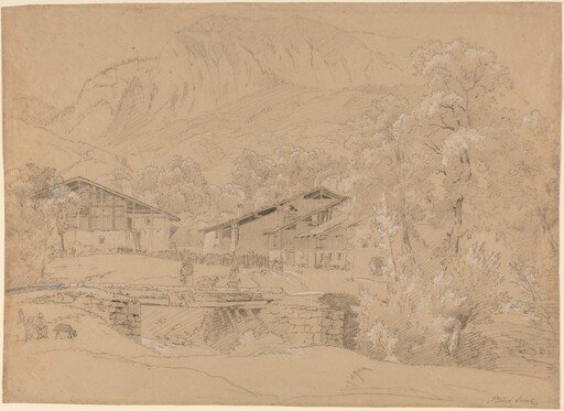 An Alpine Village in Summertime