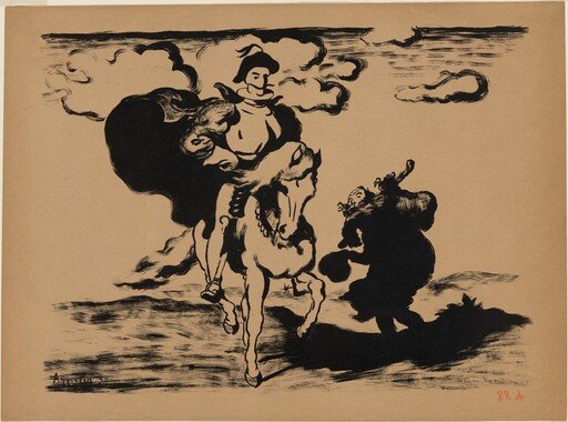 The Horseman and the Beggar (Le Cavalier et le mendiant)