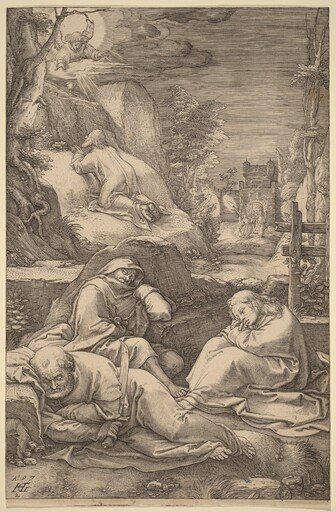 Christ on the Mount of Olives