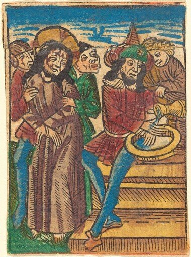 Pilate Washing His Hands