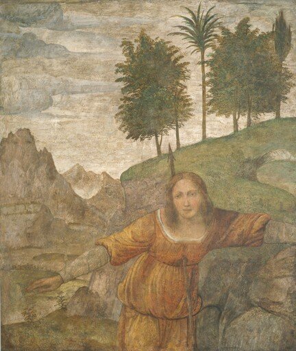 Procris Pierced by Cephalus' Javelin