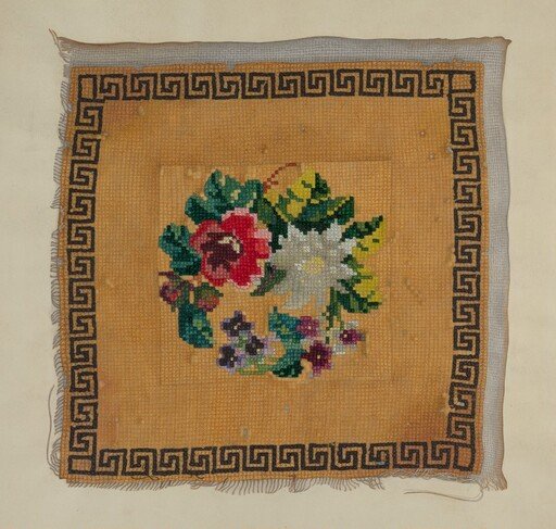 Piece of Cross-Stitch