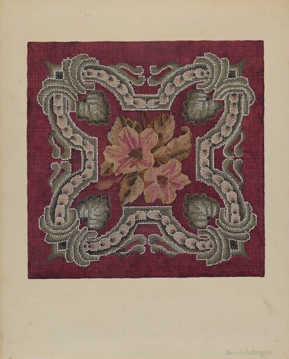 Needlepoint and Beadwork Square