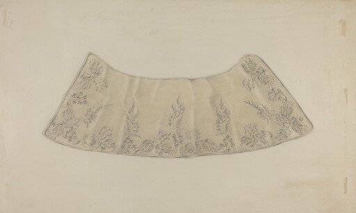 Embroidered Lace Collar