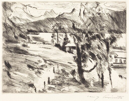 Walchensee landschaft (Walchensee Landscape)