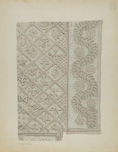 Tufted Candlewick Bedspread