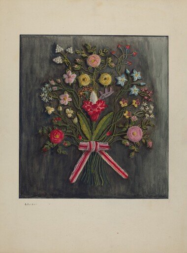 Crewel Wreath