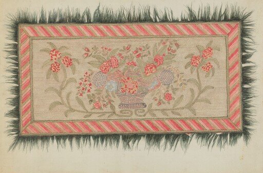 Embroidered Rug