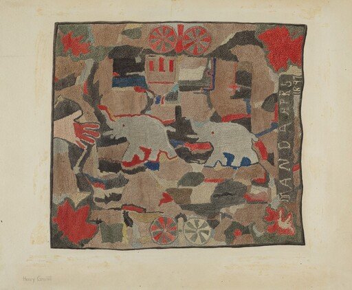 Hooked Rug