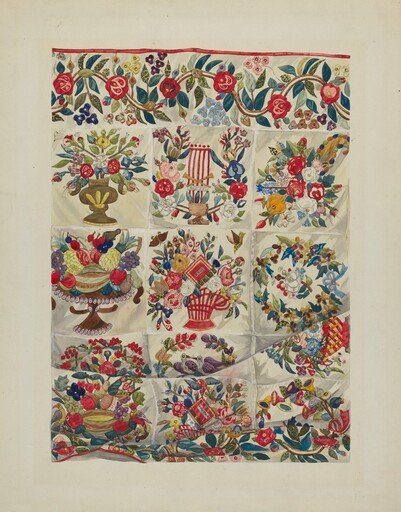 Applique Quilt (Friendship Quilt)