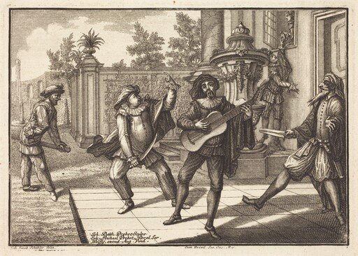 Scaramouche Distracts Pantalon