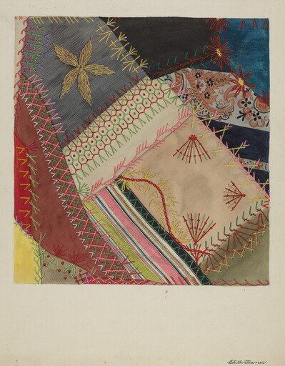 Crazy Quilt (Detail)