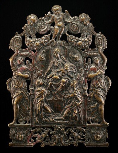 Pax with the Madonna of the Rosary