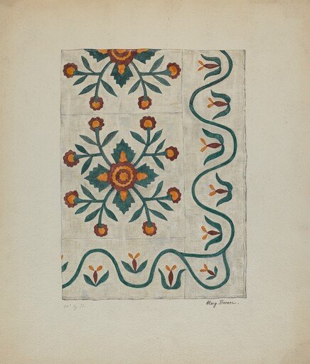 Applique Bedspread