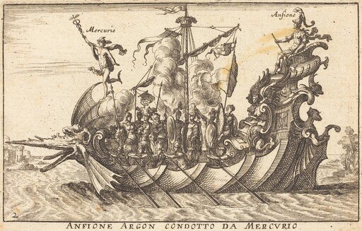 Anfione Argon condotto da Mercurio