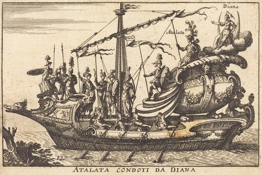 Atalata condoti da Diana