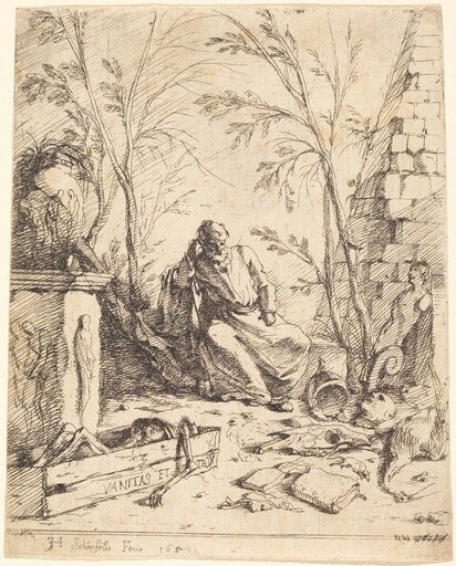 Democritus Meditating