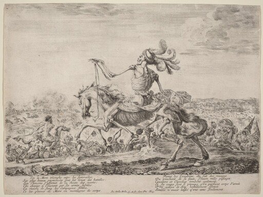 La Mort sur un champ de bataille [Death on a Battlefield]