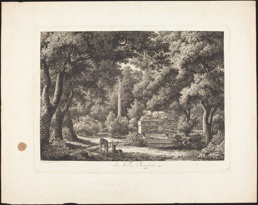 In villa Borghese