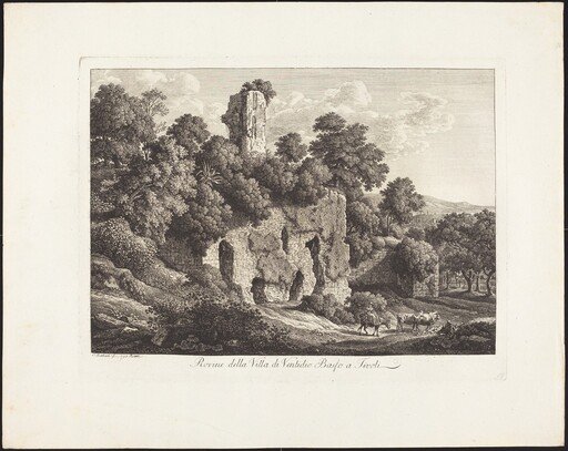 Rovine della villa di Ventidio Basso a Tivoli