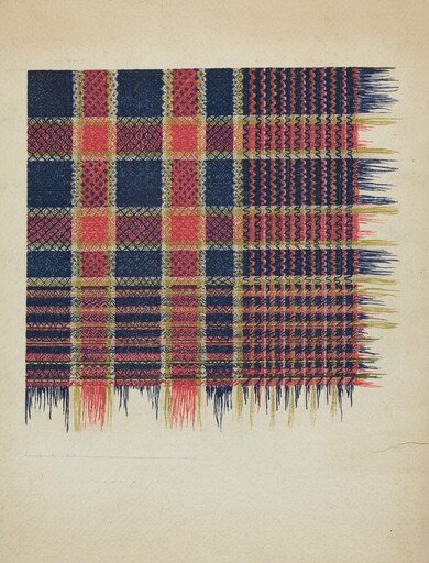 Handwoven Coverlet