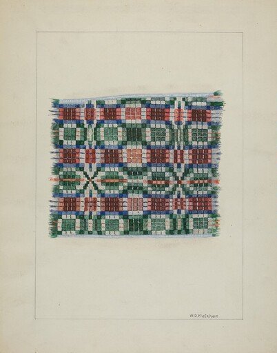 Handwoven Coverlet