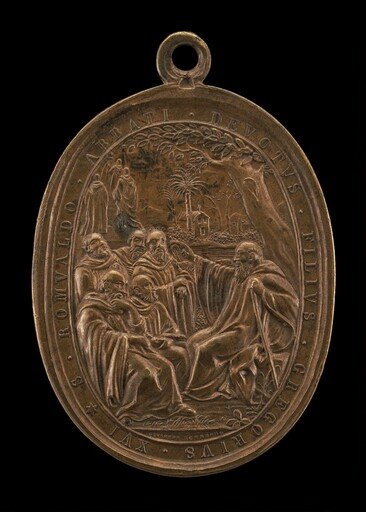 Saint Romuald, Founder of the Camaldolese Order [reverse]