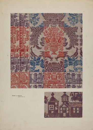 Coverlet: Boston Town