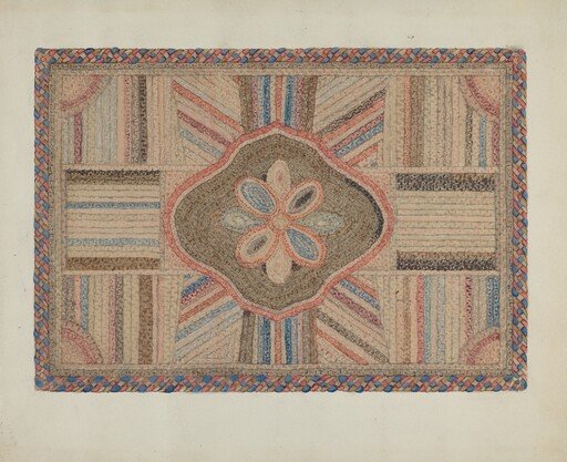 Shirred Rug